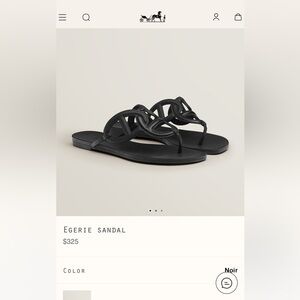 Hermes Egerie Sandal